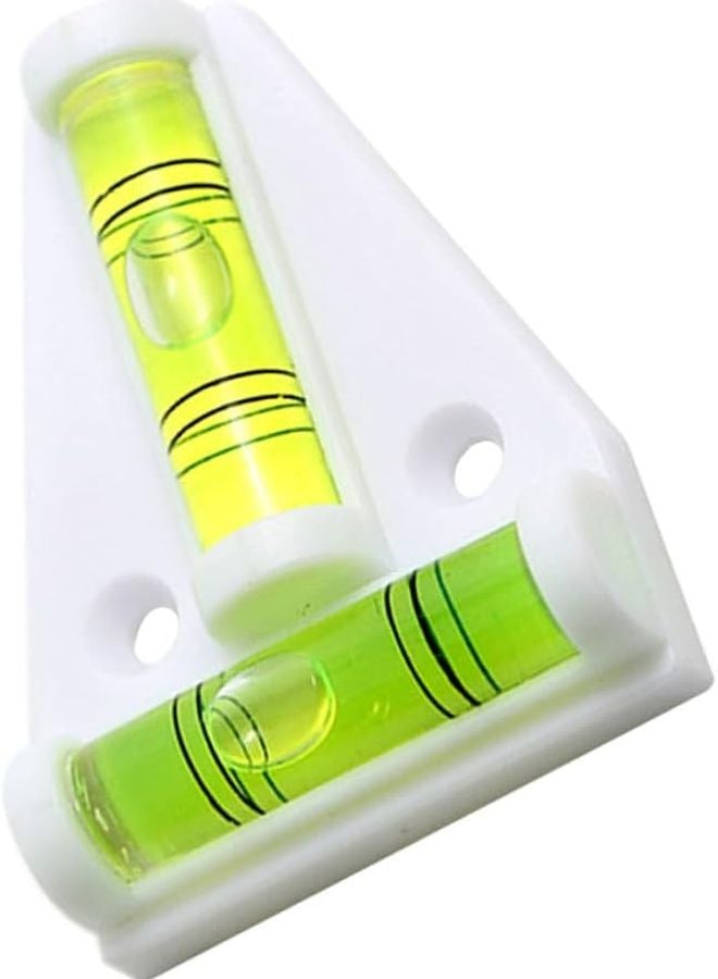 مستوى الفقاعة المغناطيسي على شكل حرف T مع قارورتين مزدوجتين أداة خفيفة الوزن لقياس الأسطح - Image 1